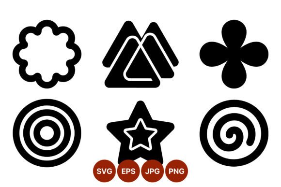 Download Black Abstract Geometric Shapes - Geometric shapes Collection