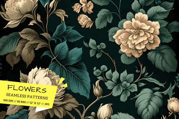 Download Vintage Floral Patterns - Vintage floral patterns Collection