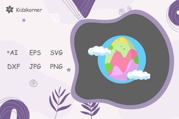 Download Easter Egg Template Abstract Decor - Abstract decor Collection