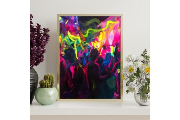 Download Colorful Concert Abstract Decor - Abstract decor Collection