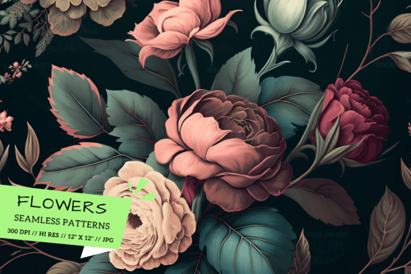 Download Vintage Floral Patterns - Vintage floral patterns Collection
