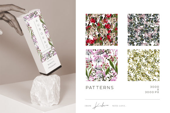 Download Vintage Floral Patterns Collection - Vintage floral patterns Collection