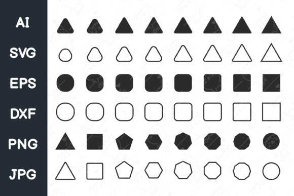 Download Basic Geometric Shapes - Geometric shapes Collection